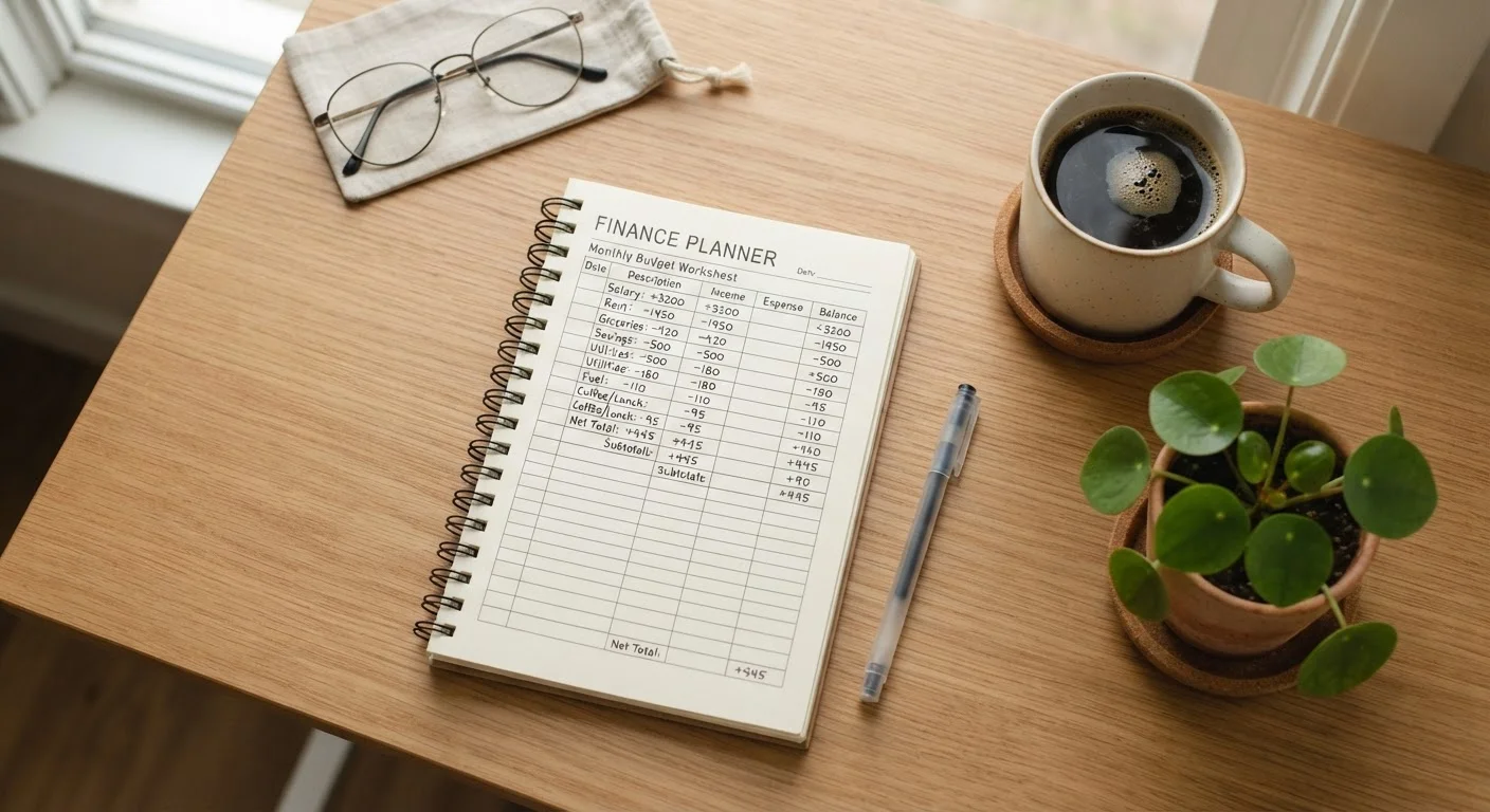 A Monthly Budget Reset Checklist