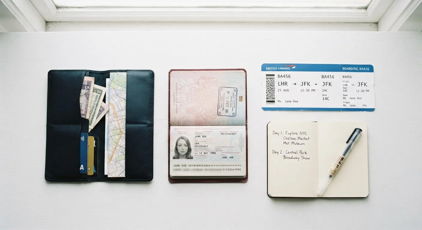 A Traveler's Pre-Departure Checklist