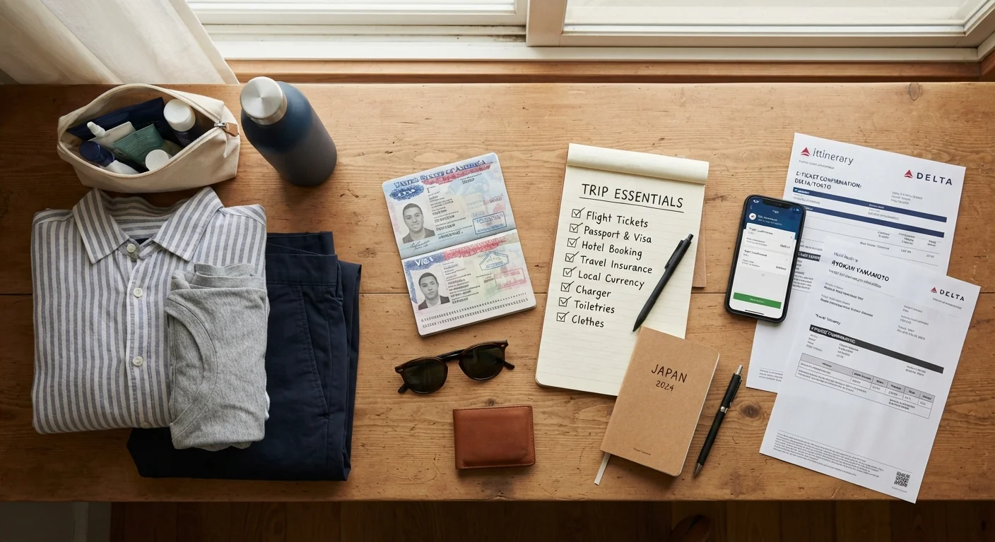 A Week Before Departure: The Prep Tasks Most First-Timers Skip