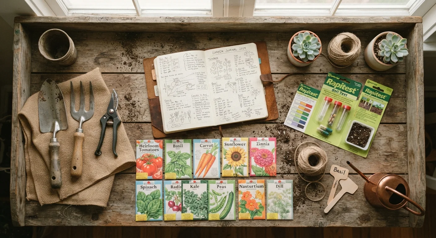 Before Your First Plant Goes In: A Pre-Season Garden Checklist