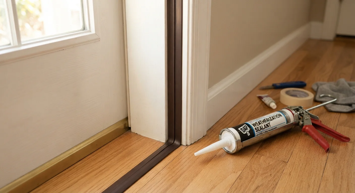 Caulk or Weatherstripping: Choosing the Right Draft-Stopper for Each Spot