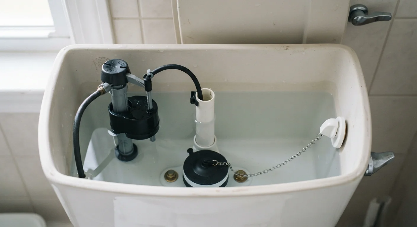 Fixing a Running Toilet: How the Fill Valve and Flapper Actually Work