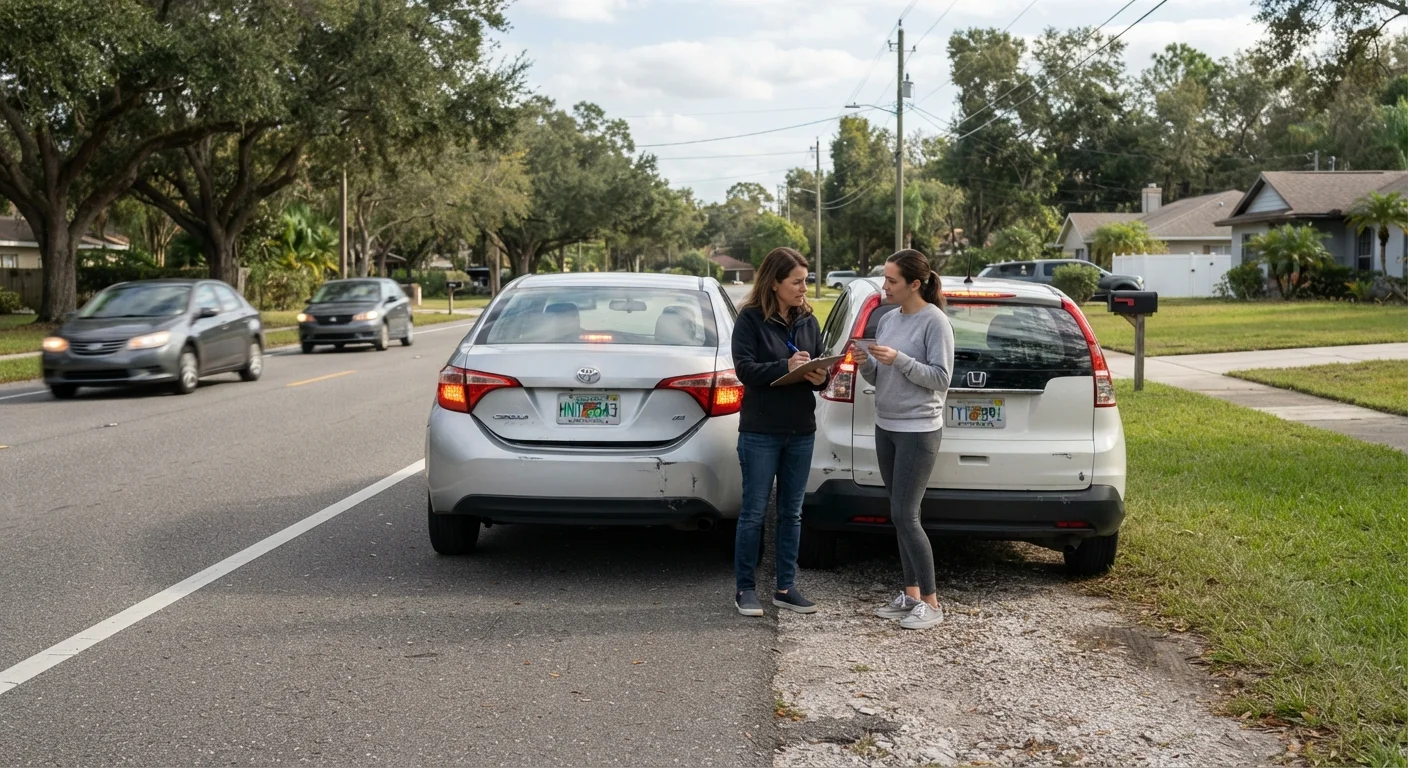 Handling Your First Fender Bender: What to Do at the Scene and After