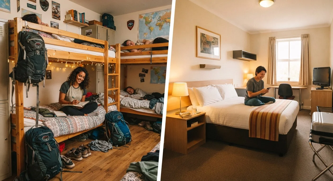 Hostels vs. Budget Hotels: What You're Actually Trading Off