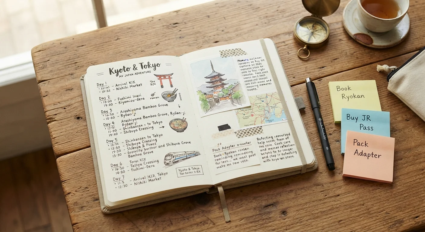 How to Build an Itinerary That's Actually Usable