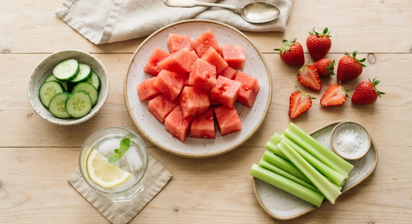 Hydration and Food: How What You Eat Affects How Well You Stay Hydrated