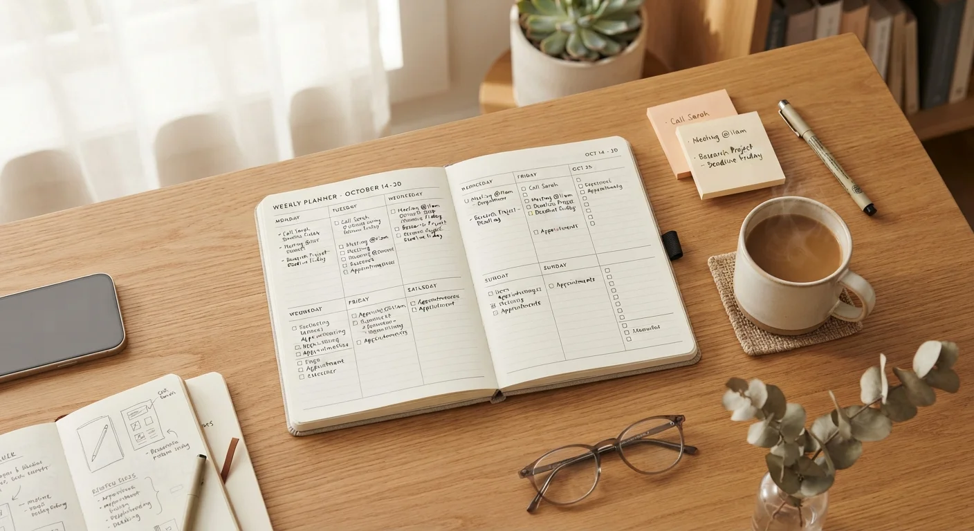 Managing a Packed Week: Practical Habits for Juggling Work, Errands, and Rest