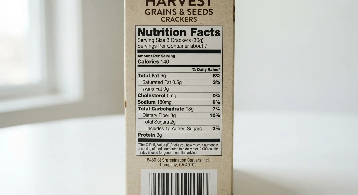 Reading a Nutrition Label Without Getting Lost