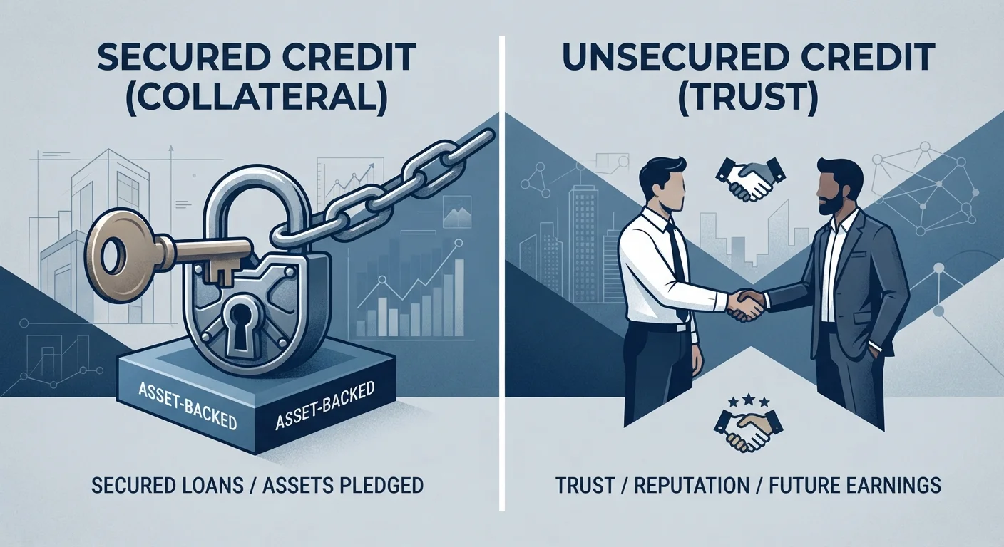 Secured vs. Unsecured Credit: What Changes and What Doesn't