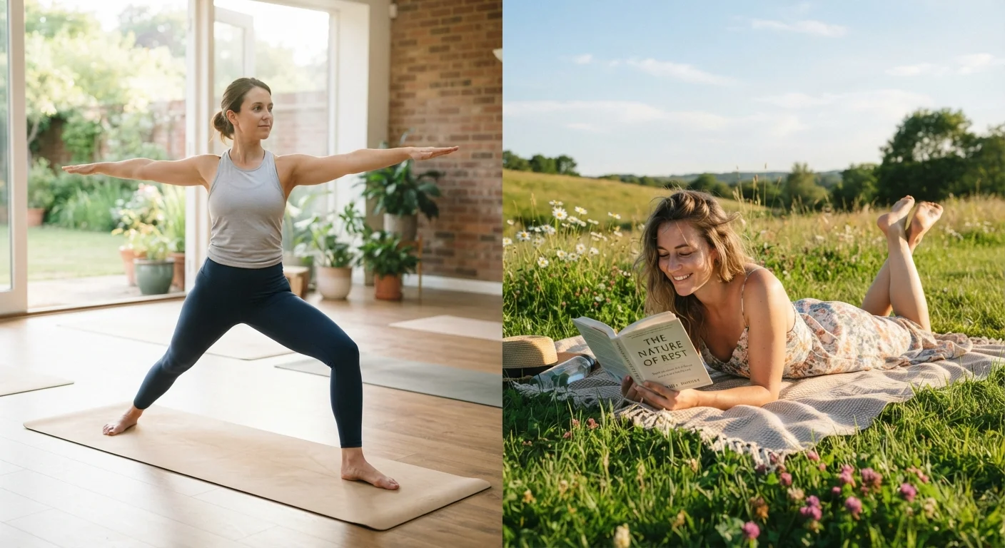 Structured vs. Unstructured Relaxation: Which One Actually Restores You?