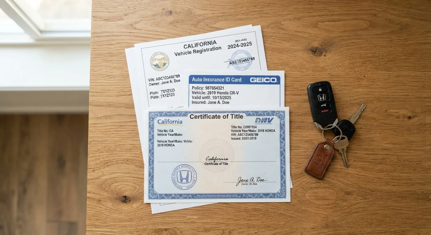 The Car Ownership Documents You Should Always Keep Accessible