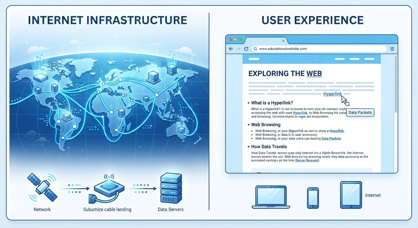 The Internet vs. the Web: They're Not the Same Thing