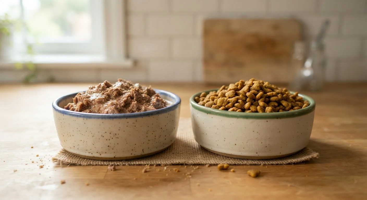 Wet Food vs. Dry Kibble for Cats