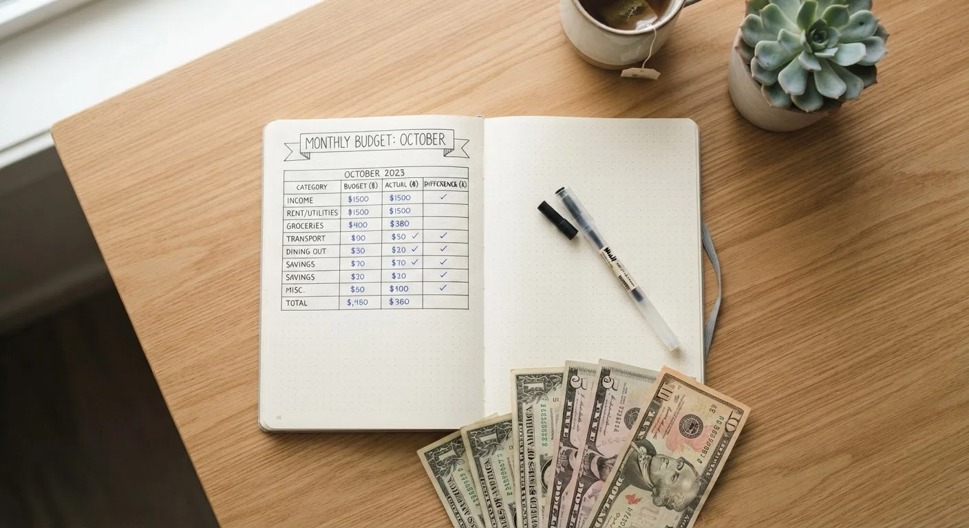 What a Monthly Budget Actually Is (And What It Isn't)