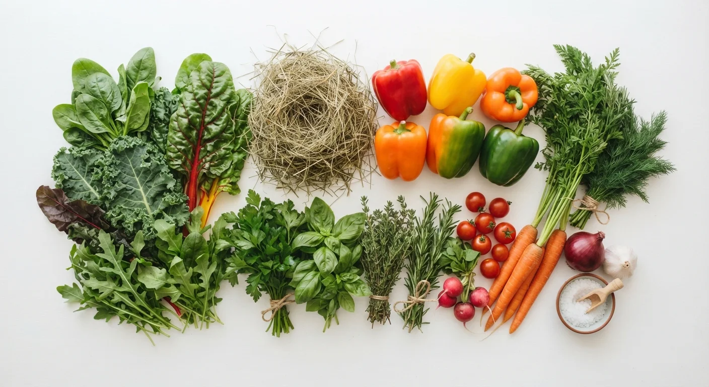 What Guinea Pigs Actually Eat — and What You Should Never Feed Them