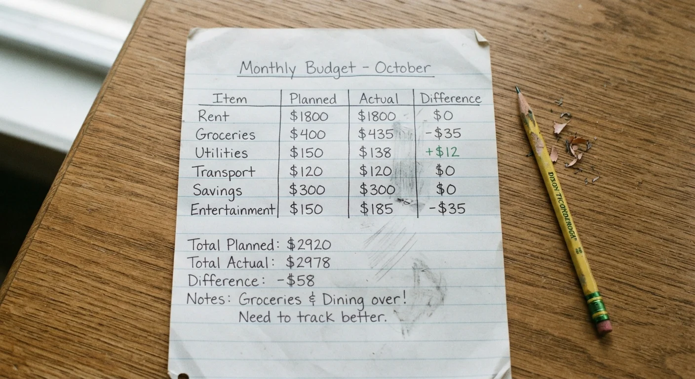 Why Most First Budgets Fall Apart After Two Months