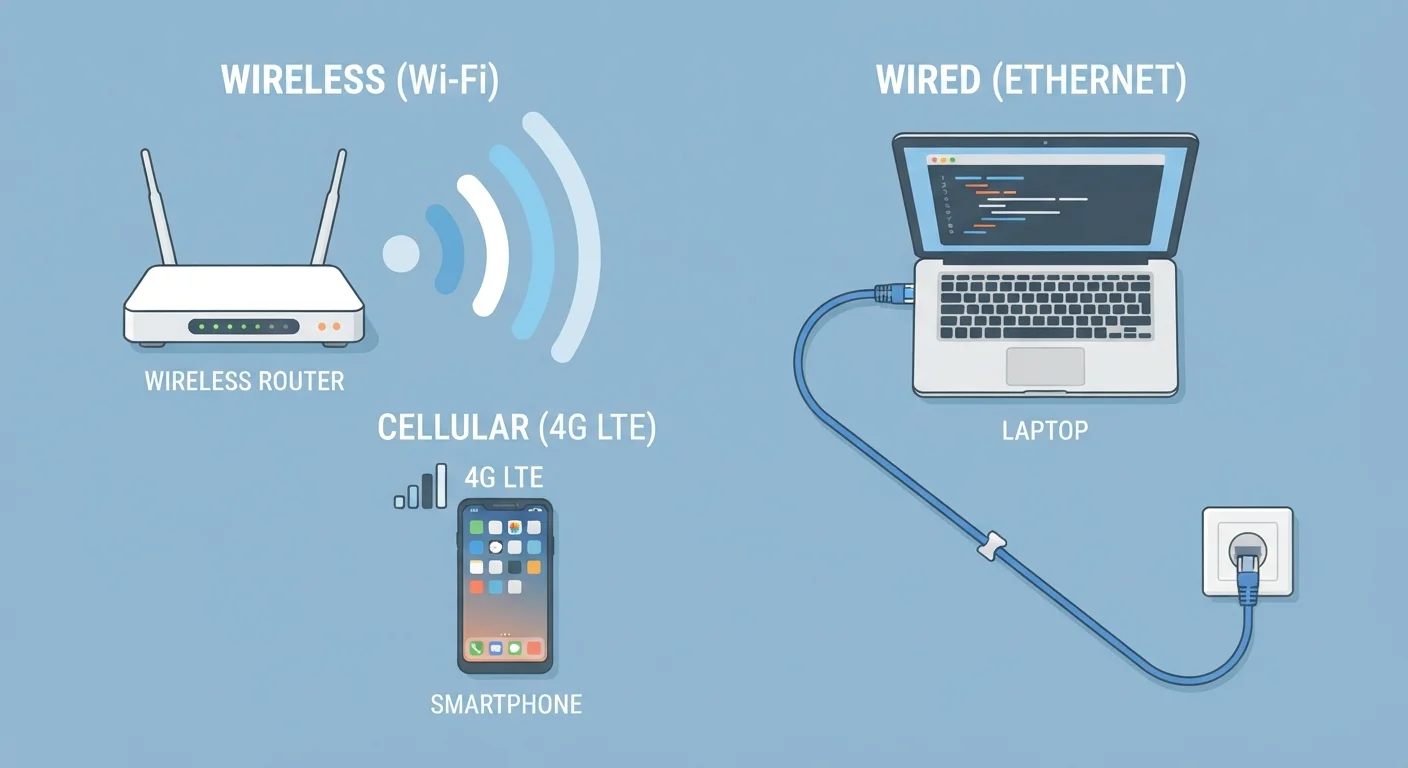 Wi-Fi, Data, and Ethernet: Understanding How You Connect to the Internet